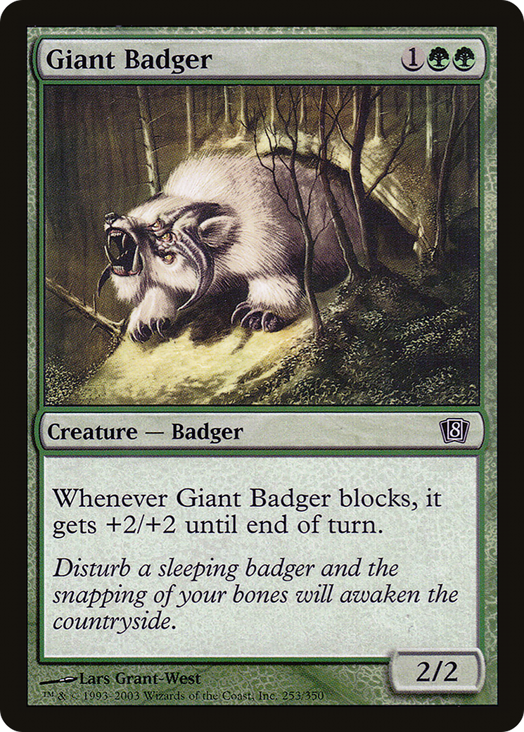 Image of Giant Badger [Eighth Edition]