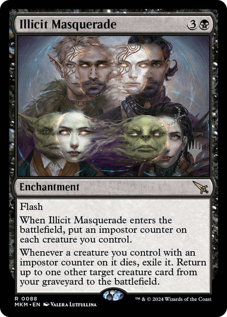 Image of Illicit Masquerade (Promo Pack) [Murders at Karlov Manor Promos]