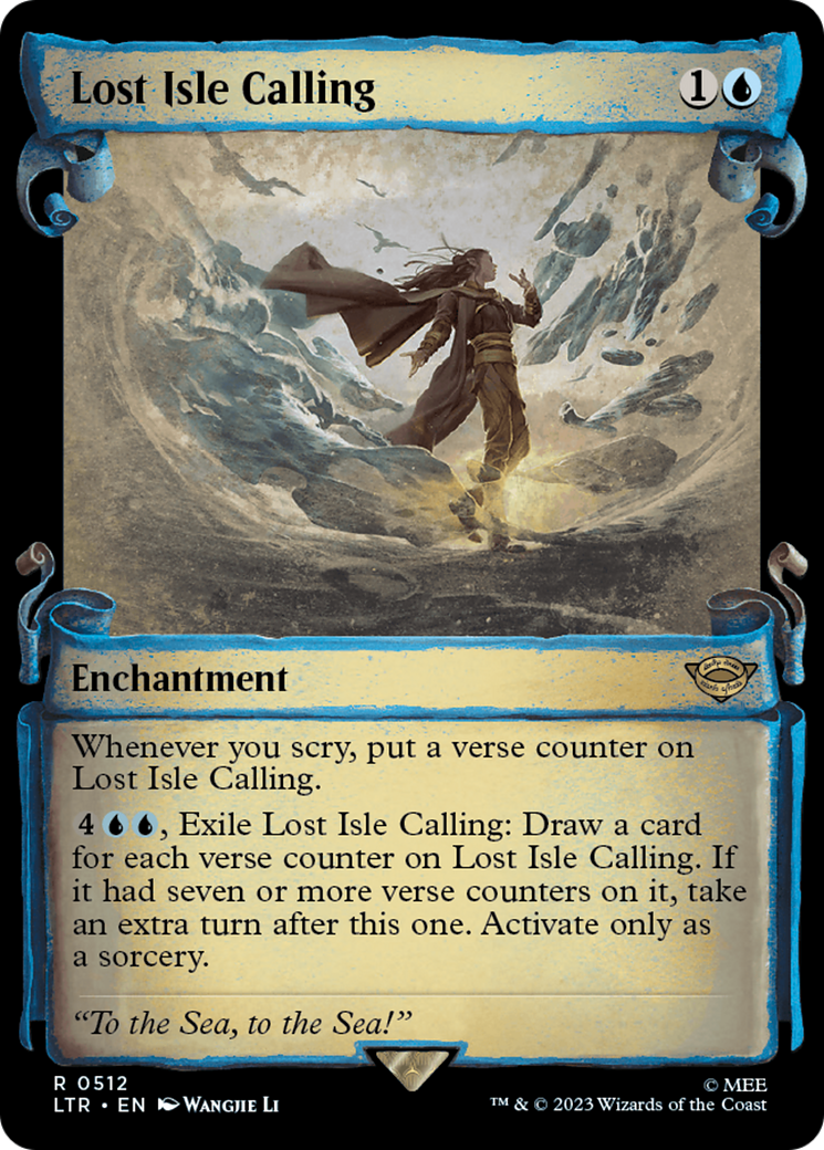Image of Lost Isle Calling [The Lord of the Rings: Tales of Middle-Earth Showcase Scrolls]