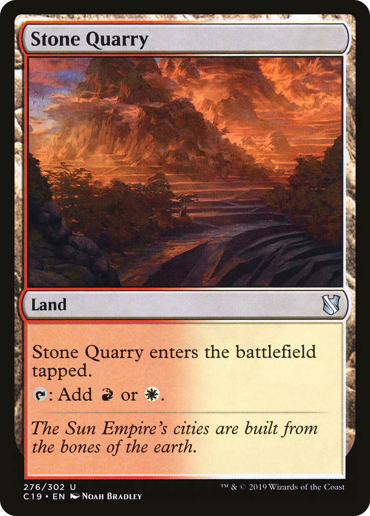 Image of Stone Quarry [Commander 2019]