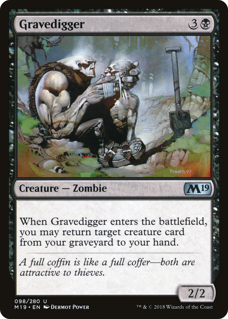 Image of Gravedigger [Core Set 2019]