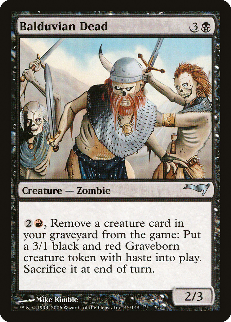 Image of Balduvian Dead [Coldsnap Theme Decks]