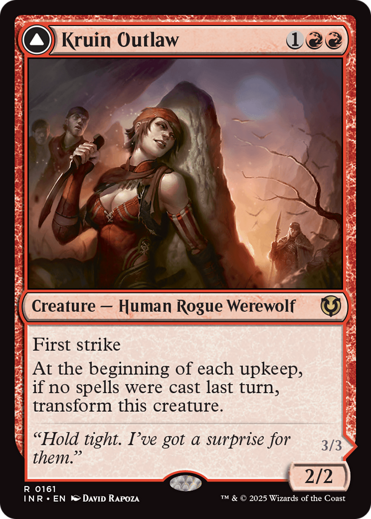 Image of Kruin Outlaw // Terror of Kruin Pass [Innistrad Remastered]
