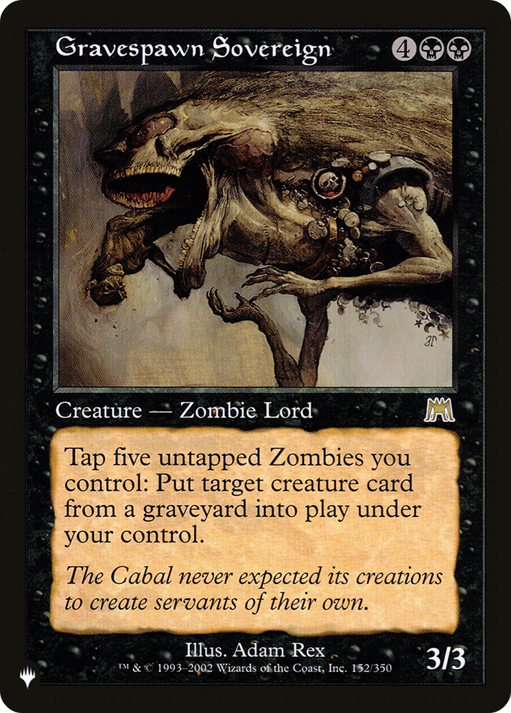 Image of Gravespawn Sovereign [The List]