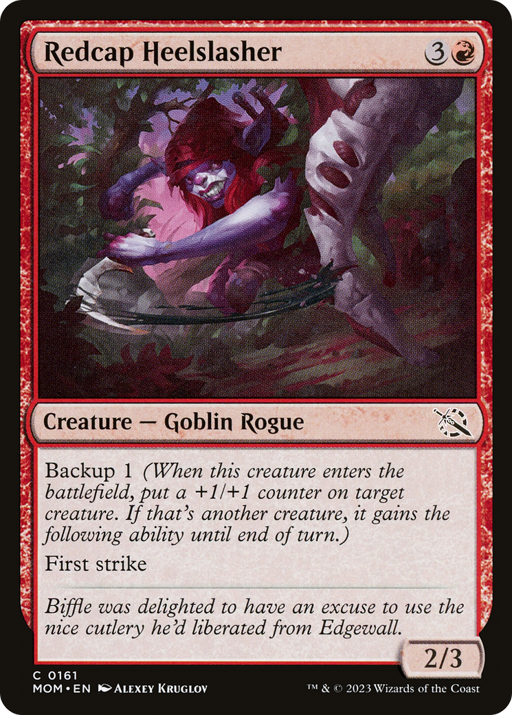 Image of Redcap Heelslasher [March of the Machine]