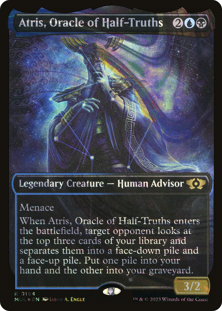 Image of Atris, Oracle of Half-Truths (Halo Foil) [Multiverse Legends]