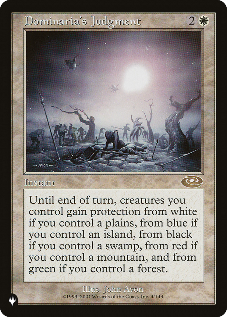 Image of Dominaria's Judgment [The List]
