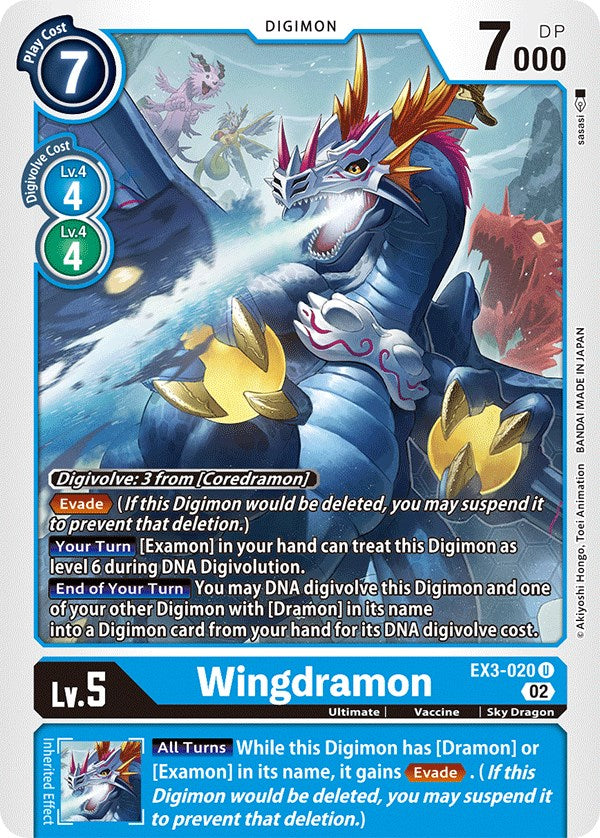Image of Wingdramon [EX3-020] [Draconic Roar]