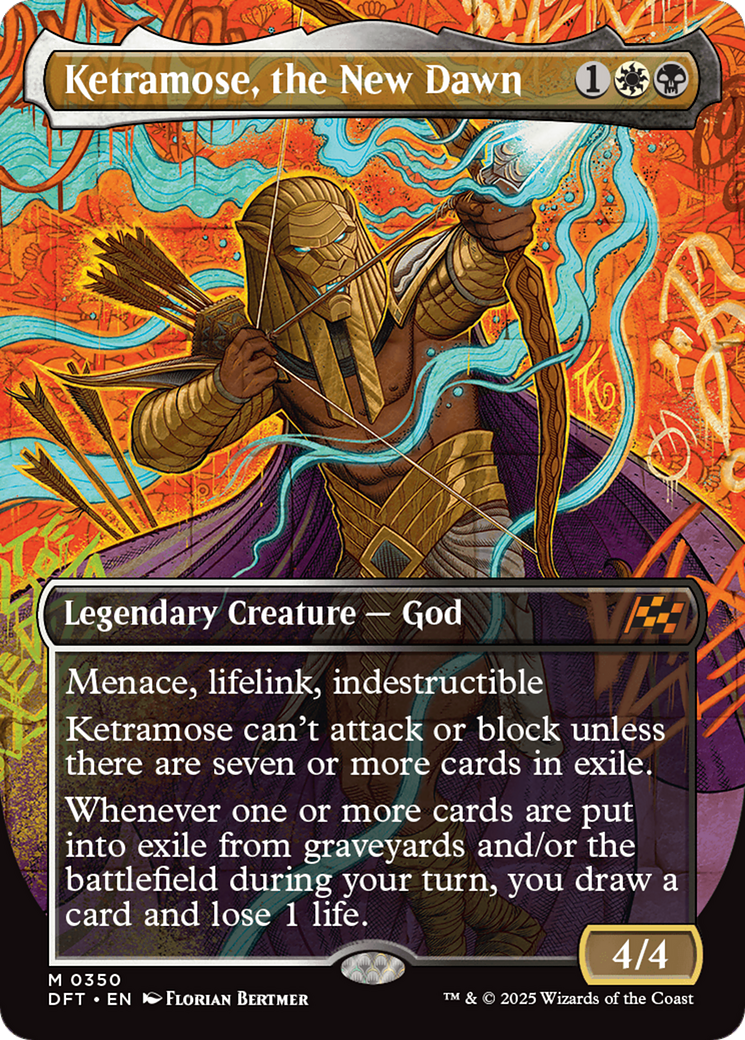 Image of Ketramose, the New Dawn (Borderless) [Aetherdrift]