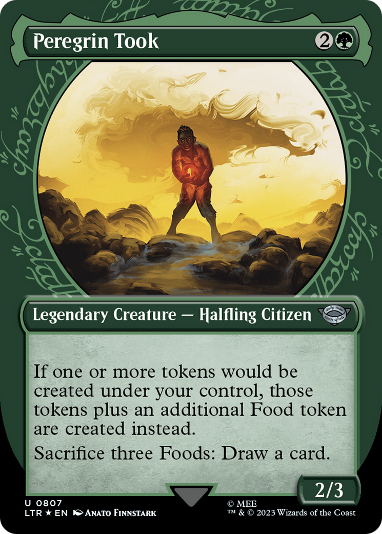 Image of Peregrin Took (Showcase) (Surge Foil) [The Lord of the Rings: Tales of Middle-Earth]