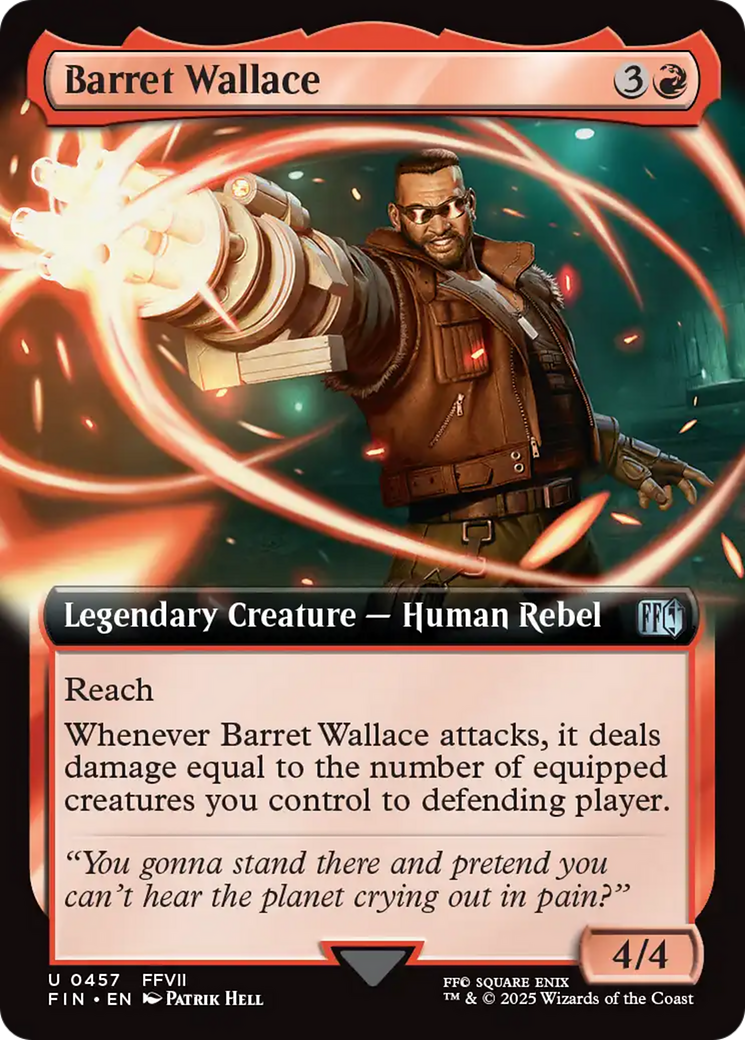 Image of Barret Wallace (Extended Art) [FINAL FANTASY]