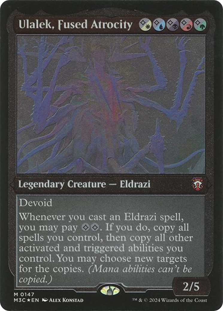 Image of Ulalek, Fused Atrocity (Display Commander) [Modern Horizons 3 Commander]