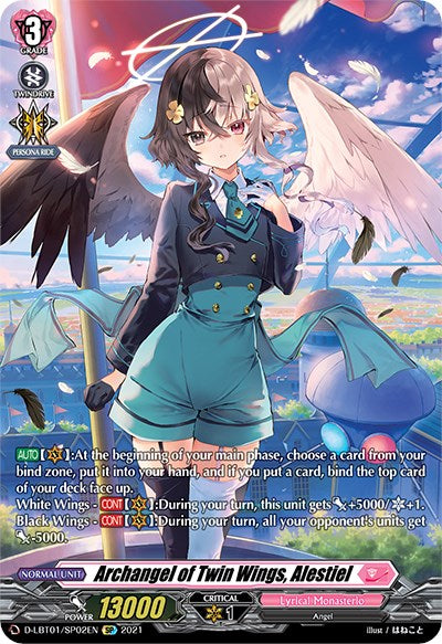 Image of Archangel of Twin Wings, Alestiel (D-LBT01/SP02EN) [Lyrical Melody]