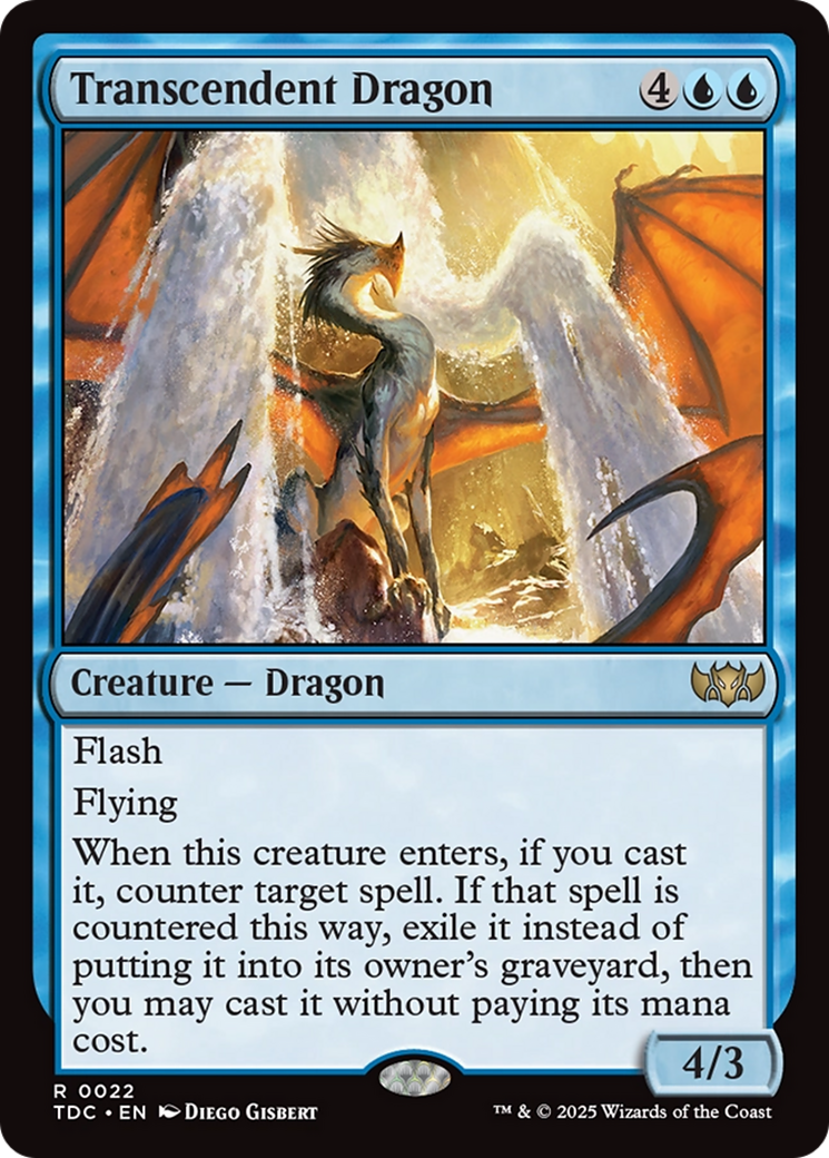 Image of Transcendent Dragon [Tarkir: Dragonstorm Commander]