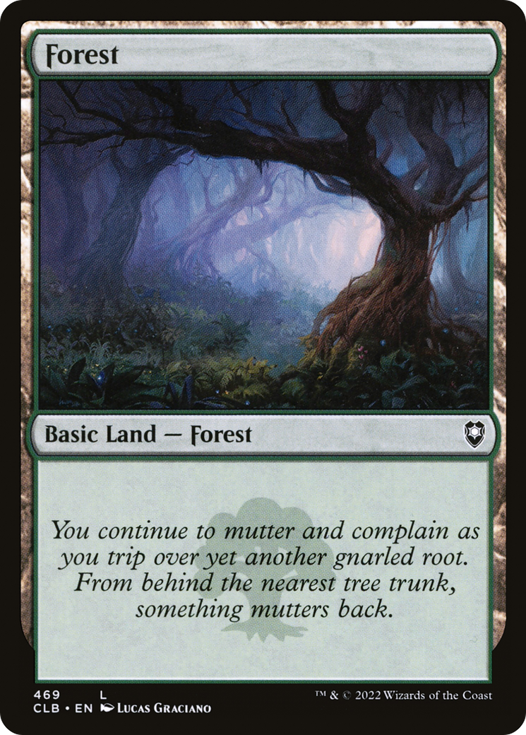 Image of Forest (469) [Commander Legends: Battle for Baldur's Gate]