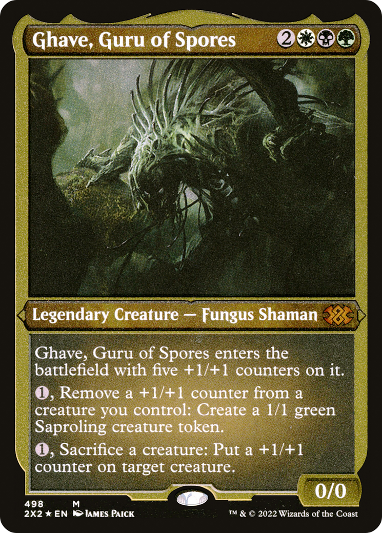 Image of Ghave, Guru of Spores (Foil Etched) [Double Masters 2022]