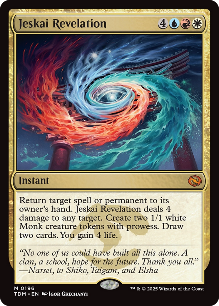 Image of Jeskai Revelation [Tarkir: Dragonstorm]
