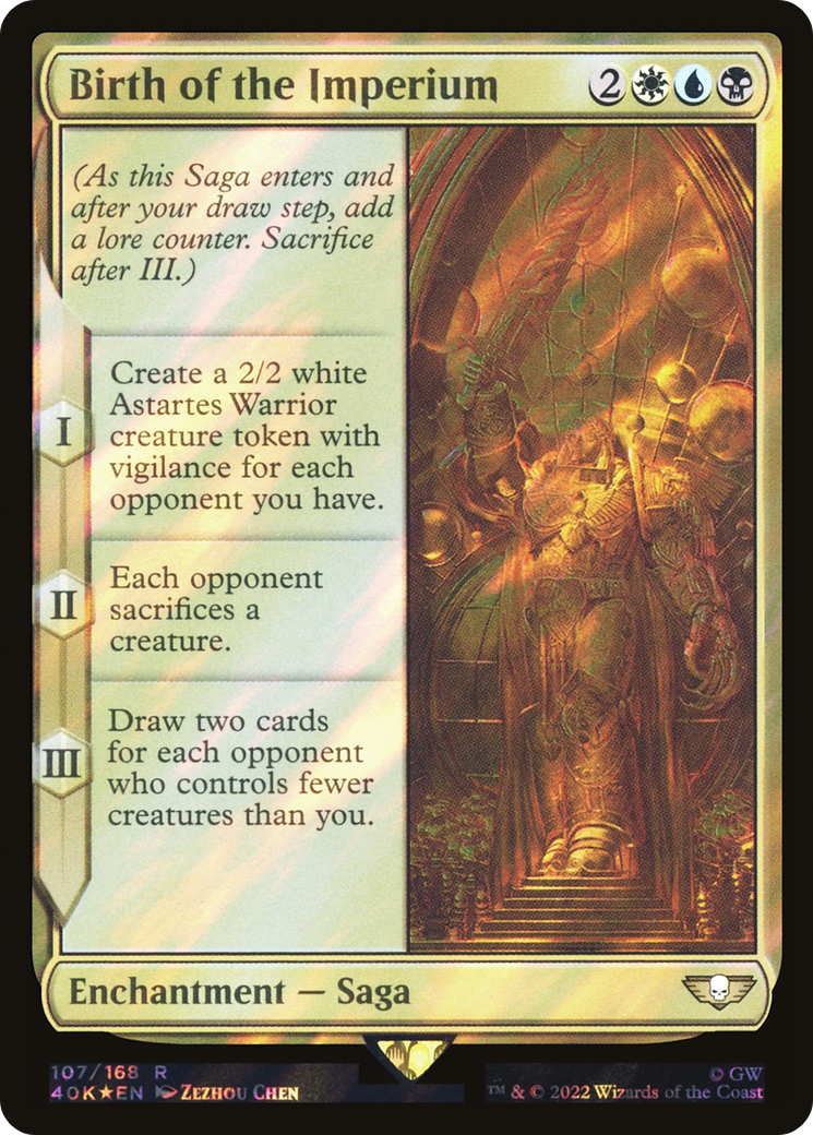 Image of Birth of the Imperium (Surge Foil) [Warhammer 40,000]