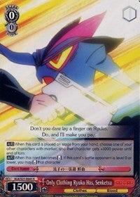 Image of Only Clothing Ryuko Has, Senketsu (KLK/S27-E045 R) [KILL la KILL]