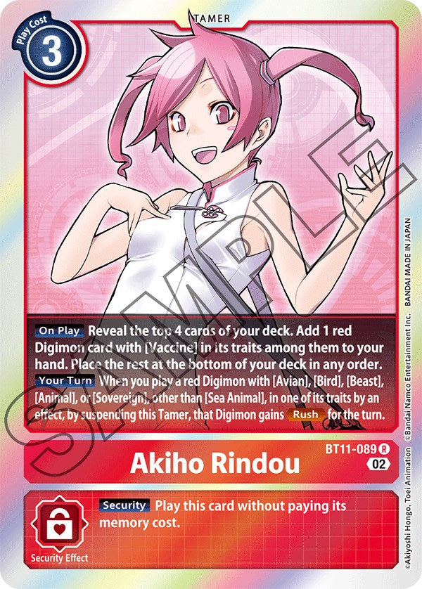 Image of Akiho Rindou [BT11-089] [Dimensional Phase]