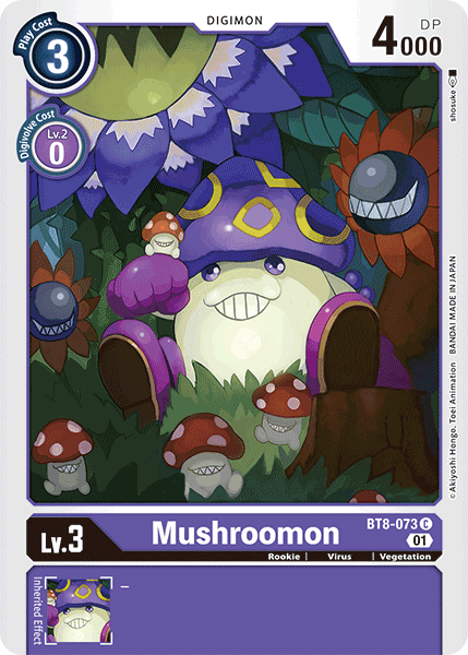 Image of Mushroomon [BT8-073] [New Awakening]