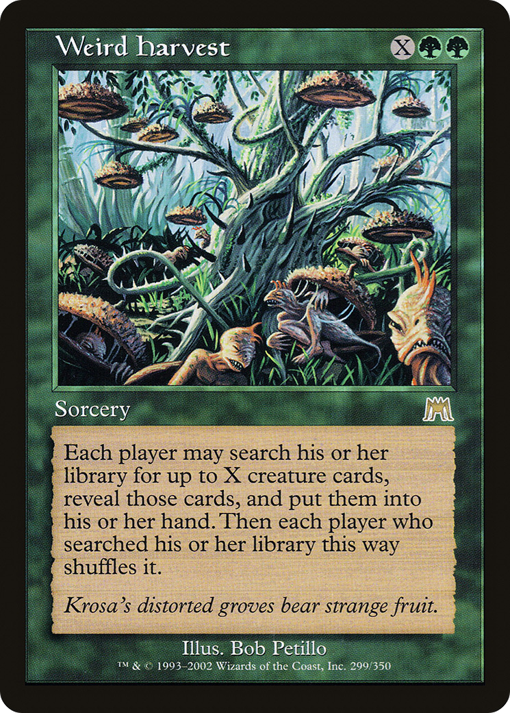 Image of Weird Harvest [Onslaught]
