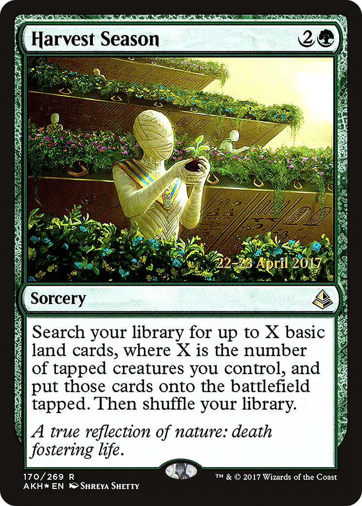 Image of Harvest Season [Amonkhet Prerelease Promos]