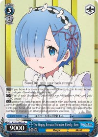 Image of The Happy Roswaal Mansion Family, Rem (RZ/S55-E071 R) [Re:ZERO Vol.2]