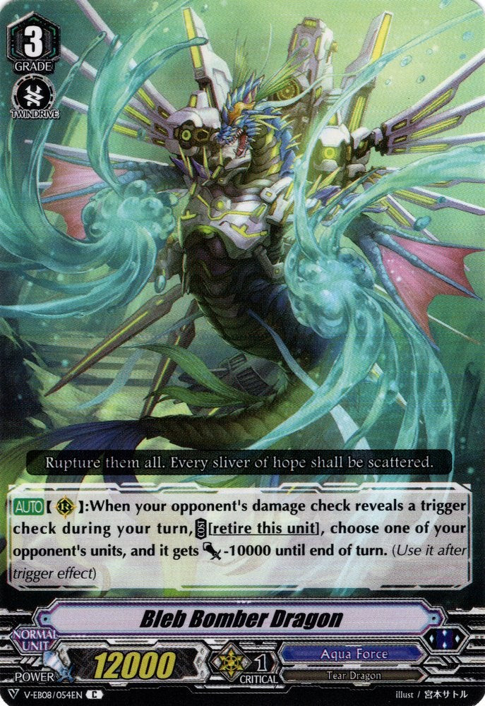 Image of Bleb Bomber Dragon (V-EB08/054EN) [My Glorious Justice]