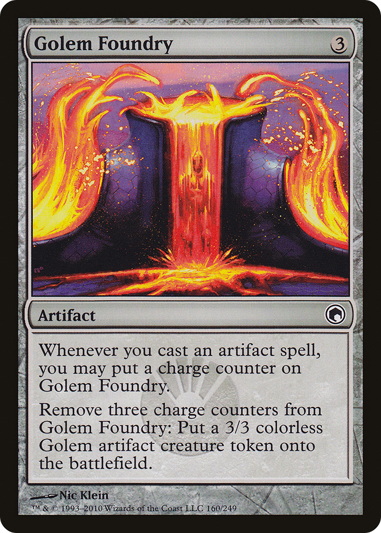 Image of Golem Foundry [Scars of Mirrodin]