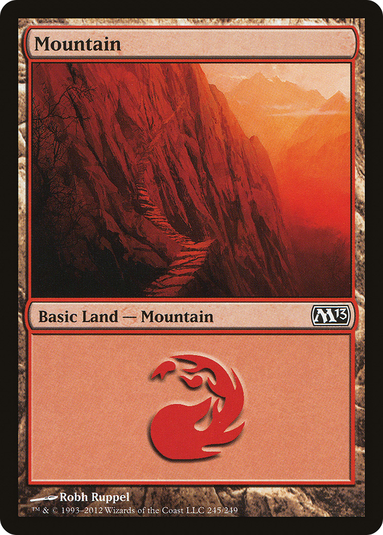 Image of Mountain (245) [Magic 2013]