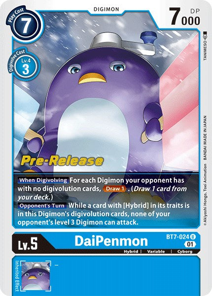 Image of DaiPenmon [BT7-024] [Next Adventure Pre-Release Cards]