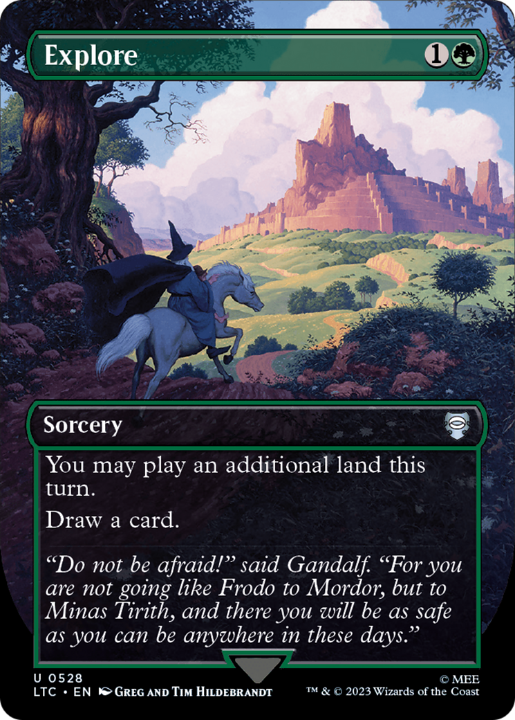 Image of Explore (Borderless) [The Lord of the Rings: Tales of Middle-Earth Commander]