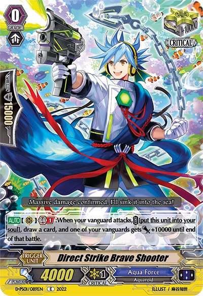 Image of Direct Strike Brave Shooter (D-PS01/089EN) [P Clan Collection 2022]