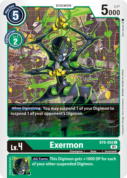 Image of Exermon [BT8-050] [New Awakening]