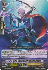 Image of Self-control Revenger, Rakia (BT15/047EN) [Infinite Rebirth]