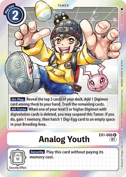 Image of Analog Youth [EX1-066] [Classic Collection]