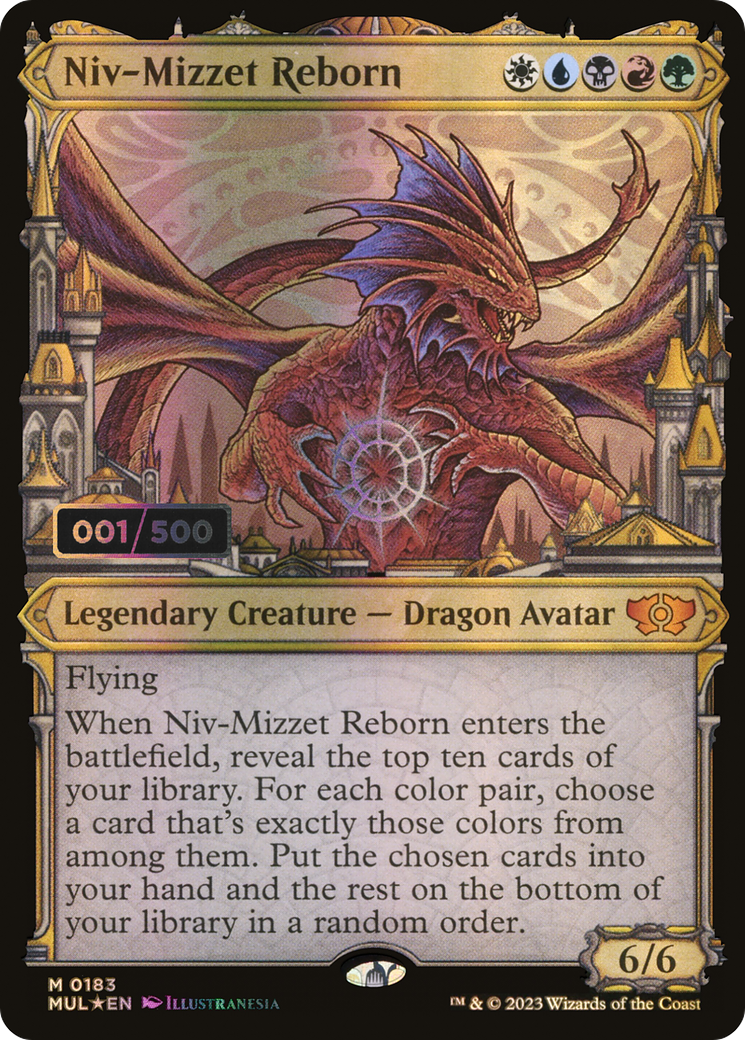 Image of Niv-Mizzet Reborn (Serialized) [Multiverse Legends]