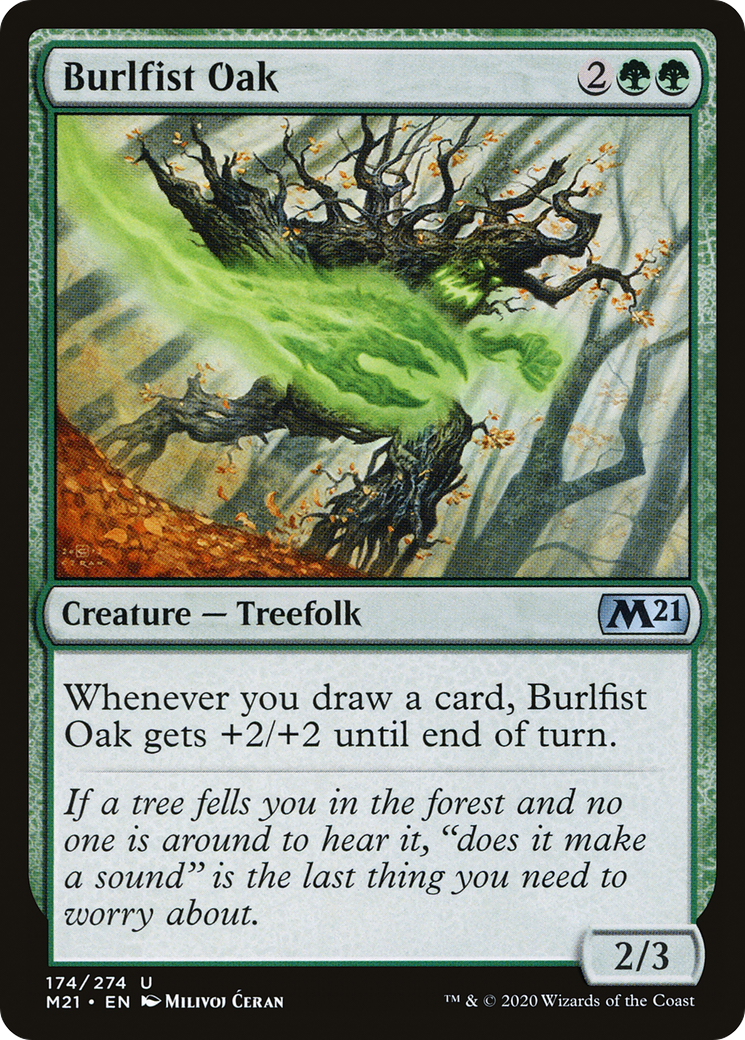 Image of Burlfist Oak [Core Set 2021]
