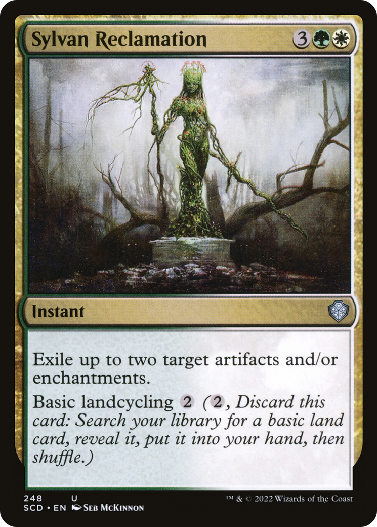 Image of Sylvan Reclamation [Starter Commander Decks]