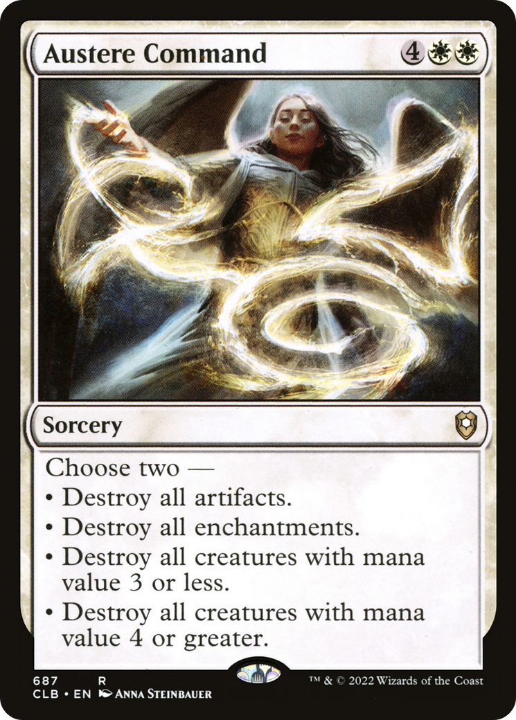 Image of Austere Command [Commander Legends: Battle for Baldur's Gate]