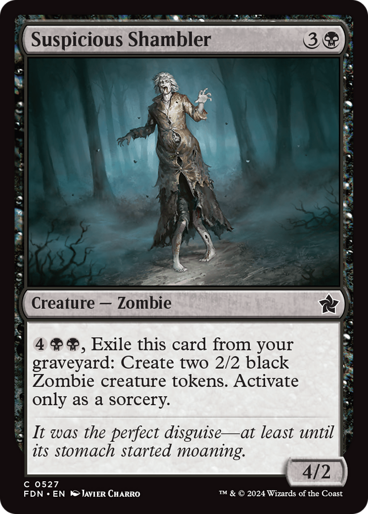 Image of Suspicious Shambler [Foundations]
