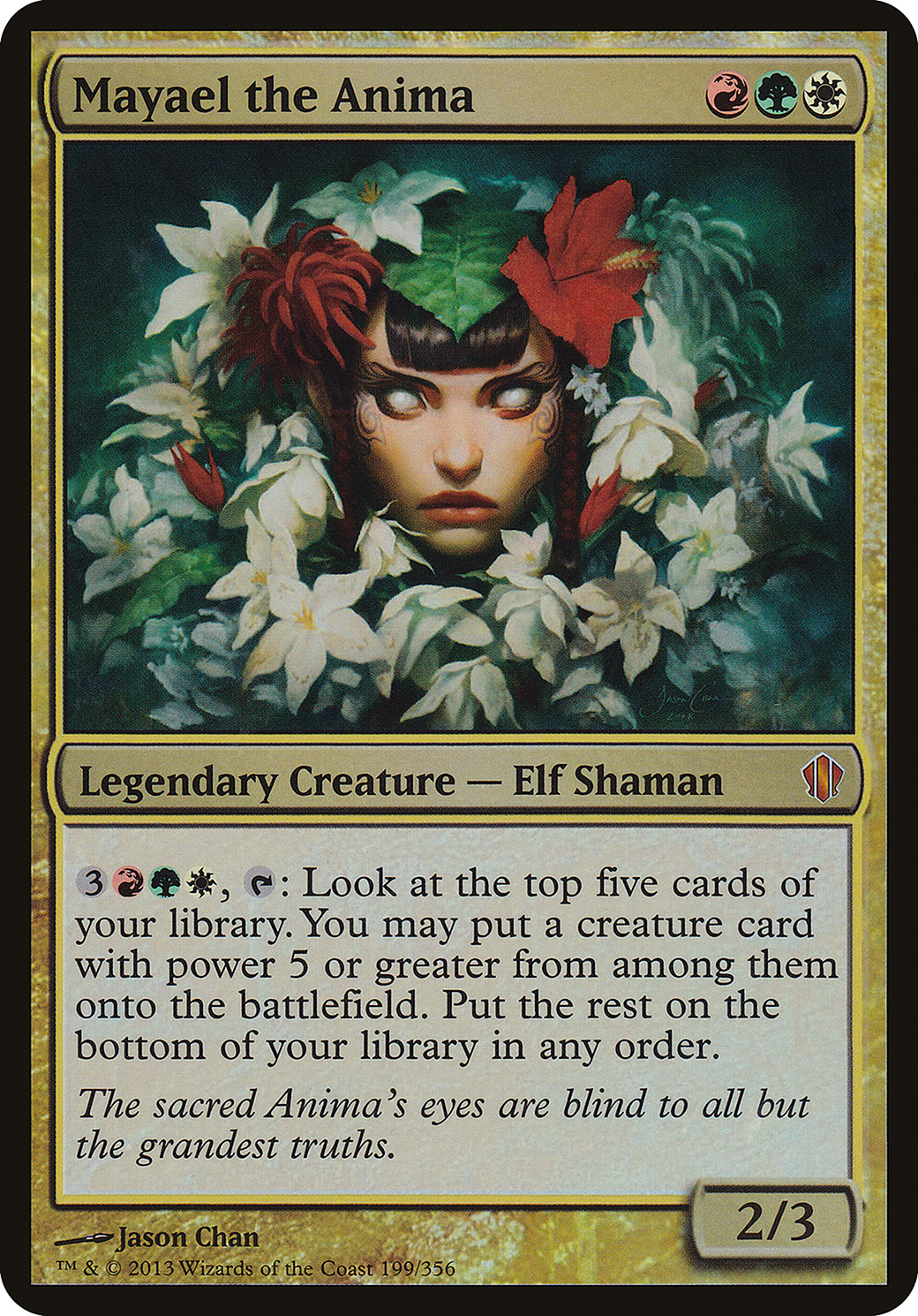 Image of Mayael the Anima (Oversized) [Commander 2013 Oversized]
