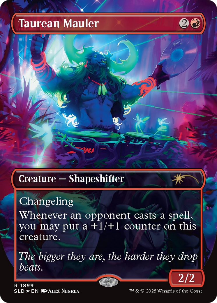 Image of Taurean Mauler (Double Rainbow Foil) [Secret Lair Drop Series]