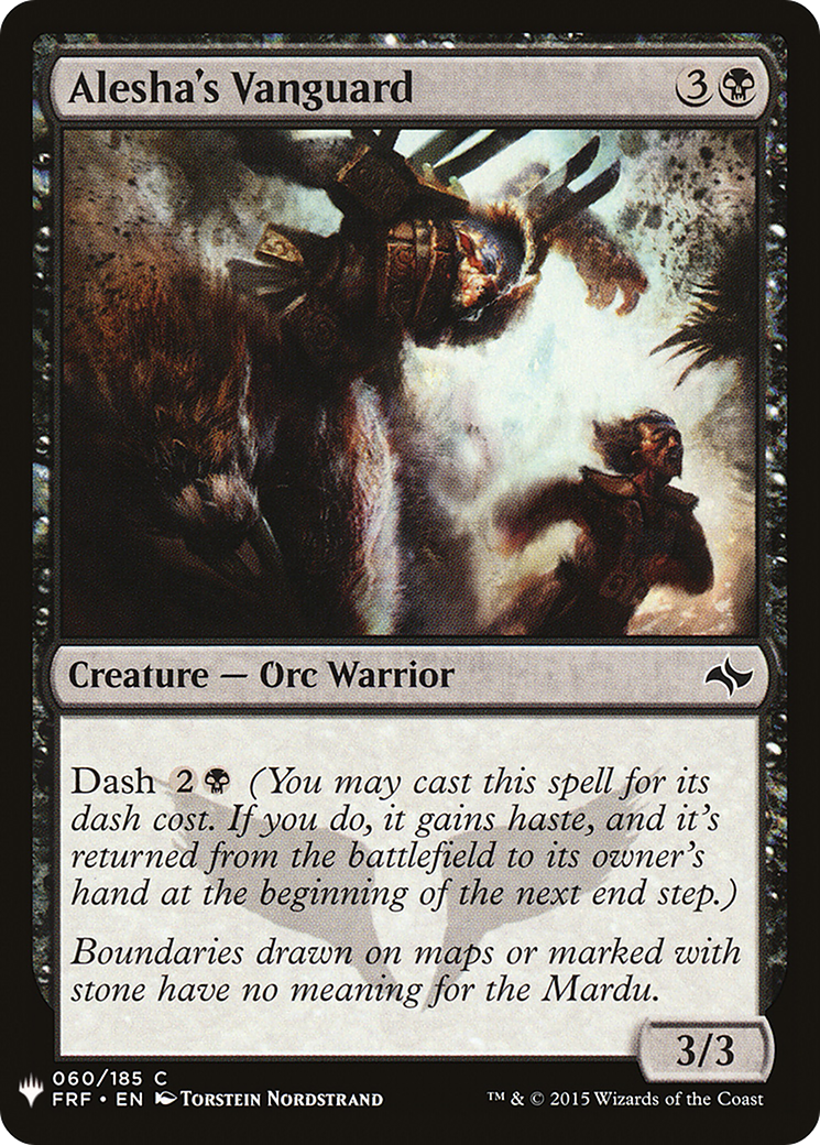 Image of Alesha's Vanguard [Mystery Booster]