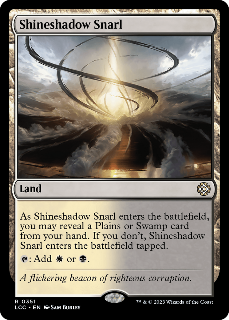 Image of Shineshadow Snarl [The Lost Caverns of Ixalan Commander]