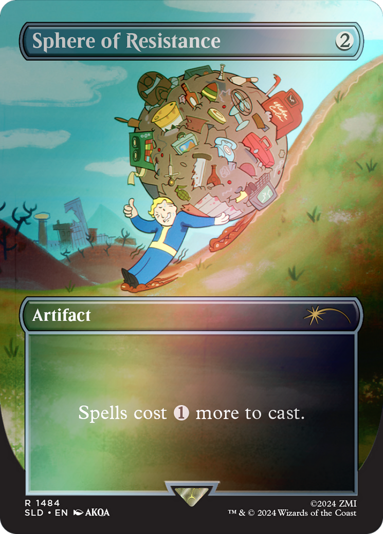 Image of Sphere of Resistance (Rainbow Foil) [Secret Lair Drop Series]