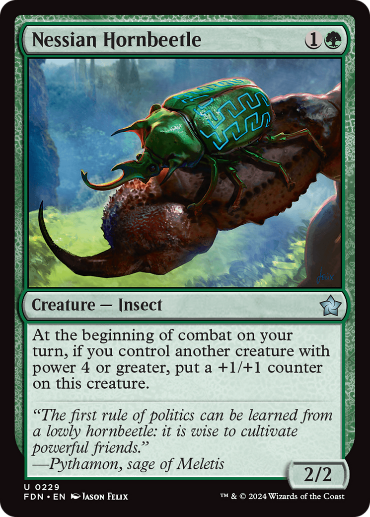 Image of Nessian Hornbeetle [Foundations]