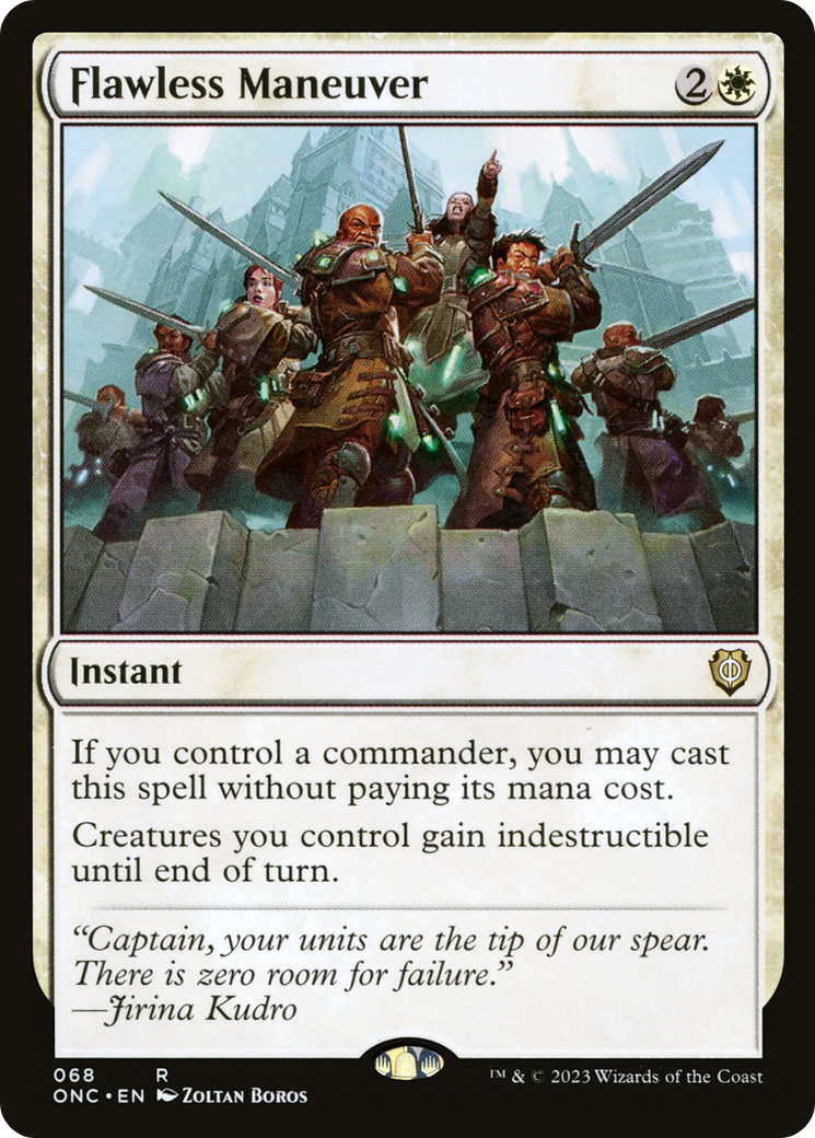 Image of Flawless Maneuver [Phyrexia: All Will Be One Commander]