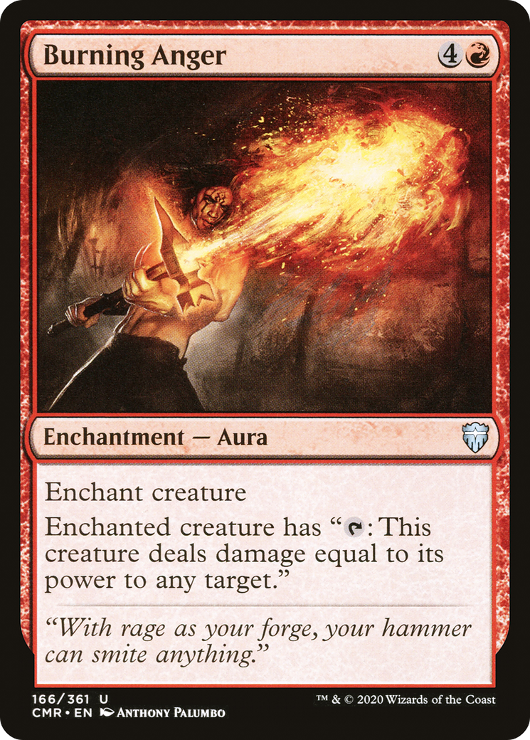 Image of Burning Anger [Commander Legends]